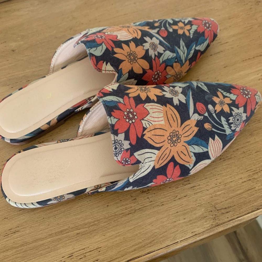 Floral Women's Mules